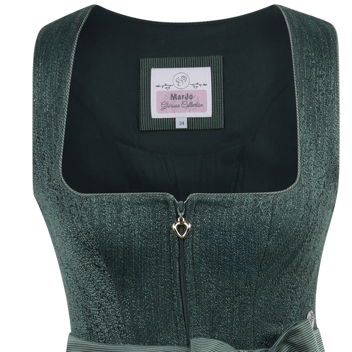 MarJo Dirndl EbersteinTanne Samtmider 70 cm - Datschi Trachten
