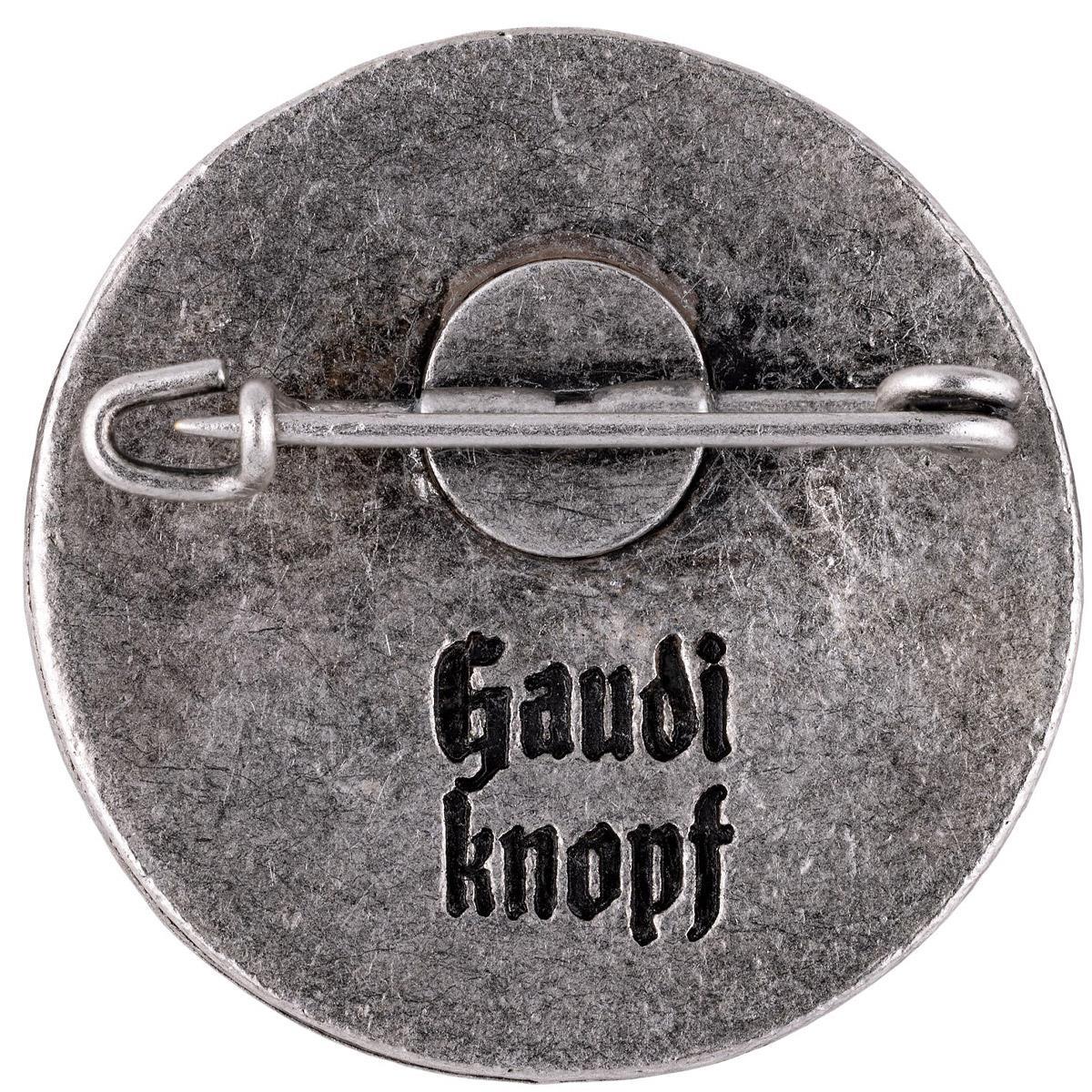 Gaudiknopf Anstecker A Bier schad´t nia - Datschi Trachten