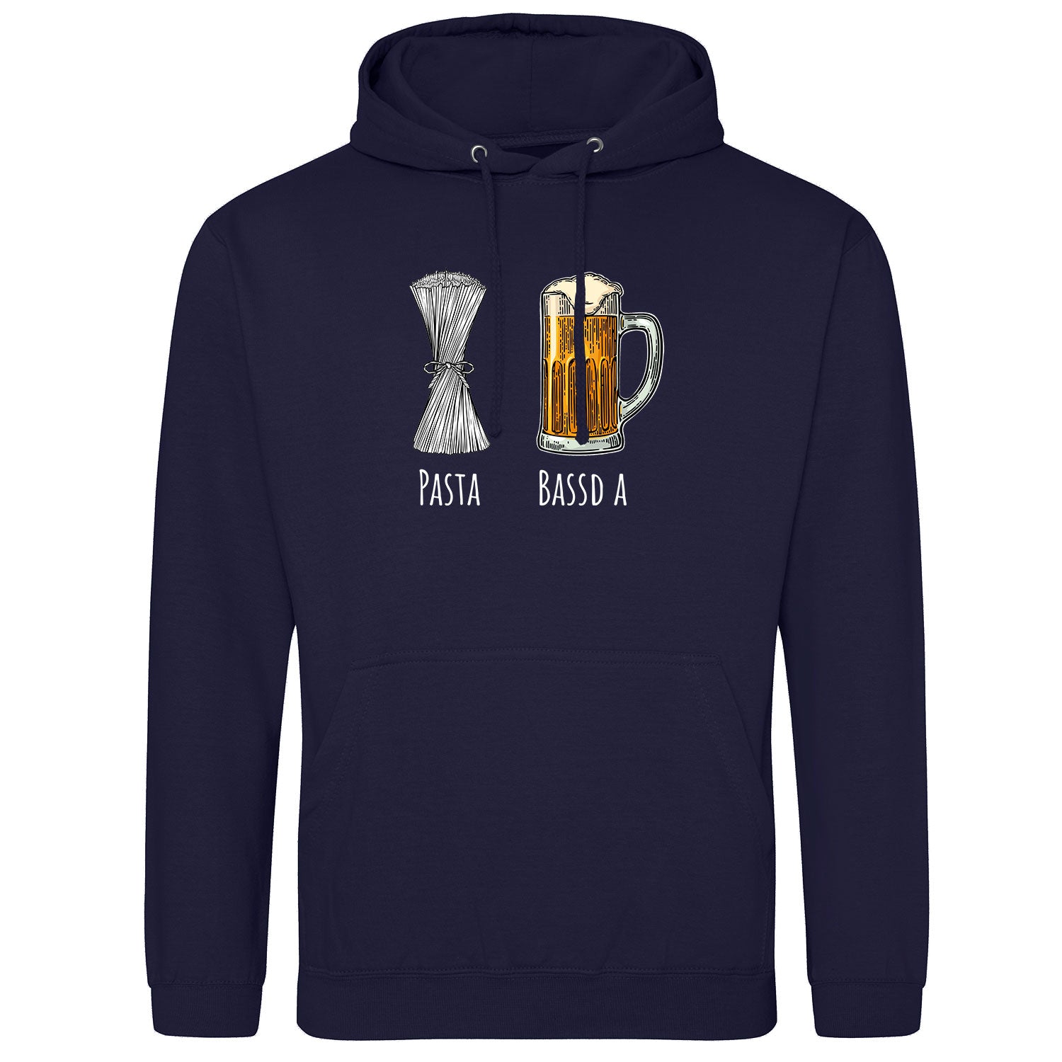 Pasta - Bassd a Bier Hoodie - Datschi Trachten