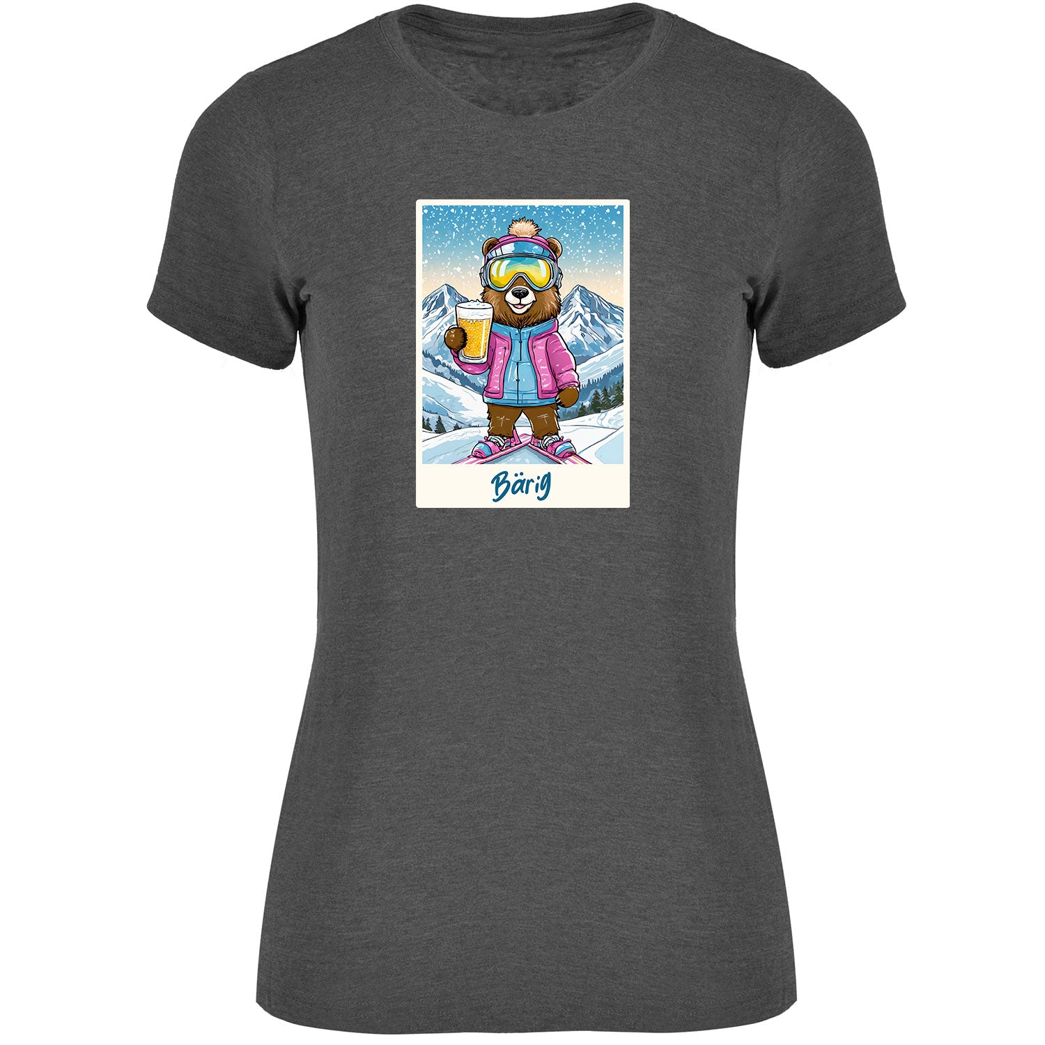 Bäriges Damen Tshirt - Datschi Trachten