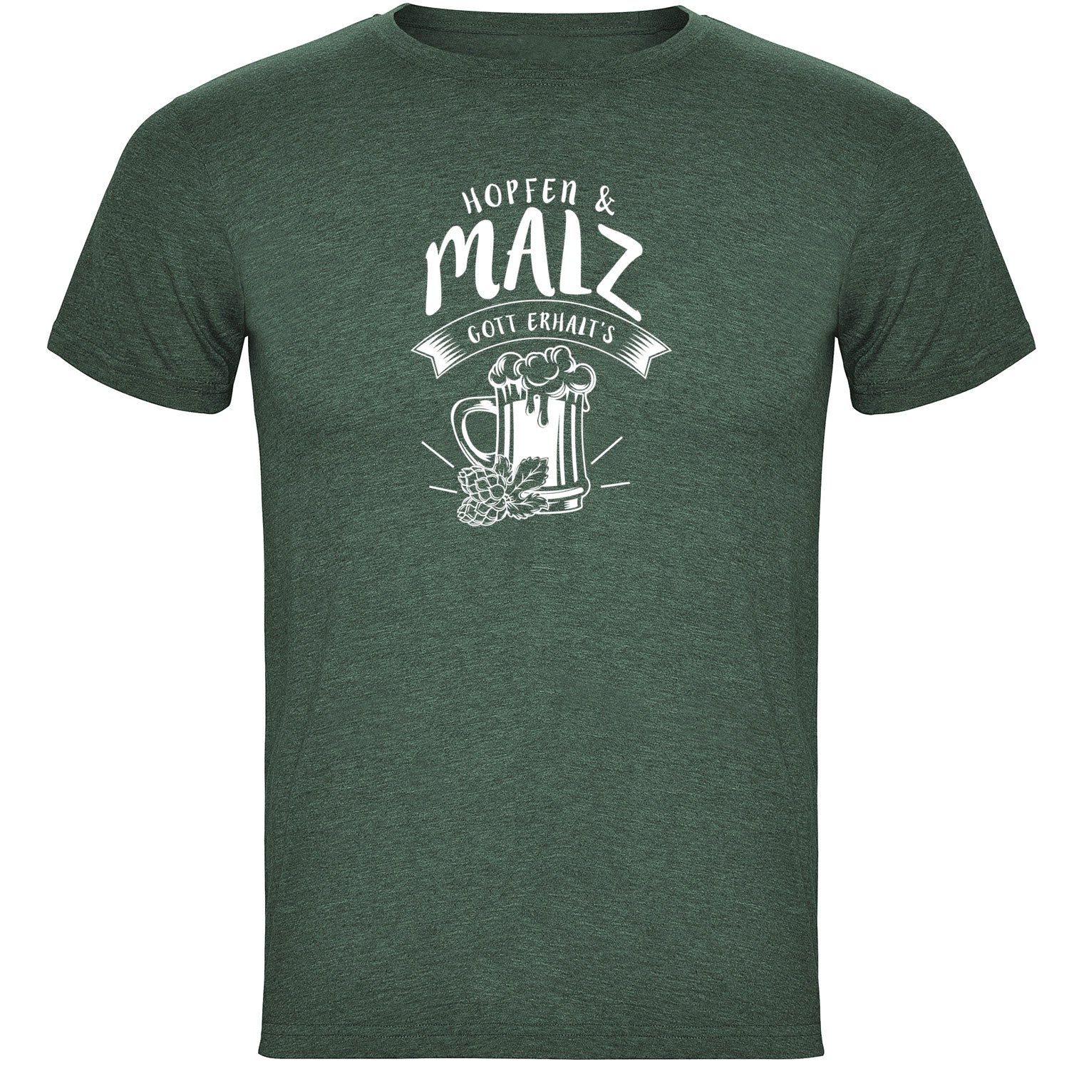 Hopfen und Malz Herren T-shirt - Datschi Trachten