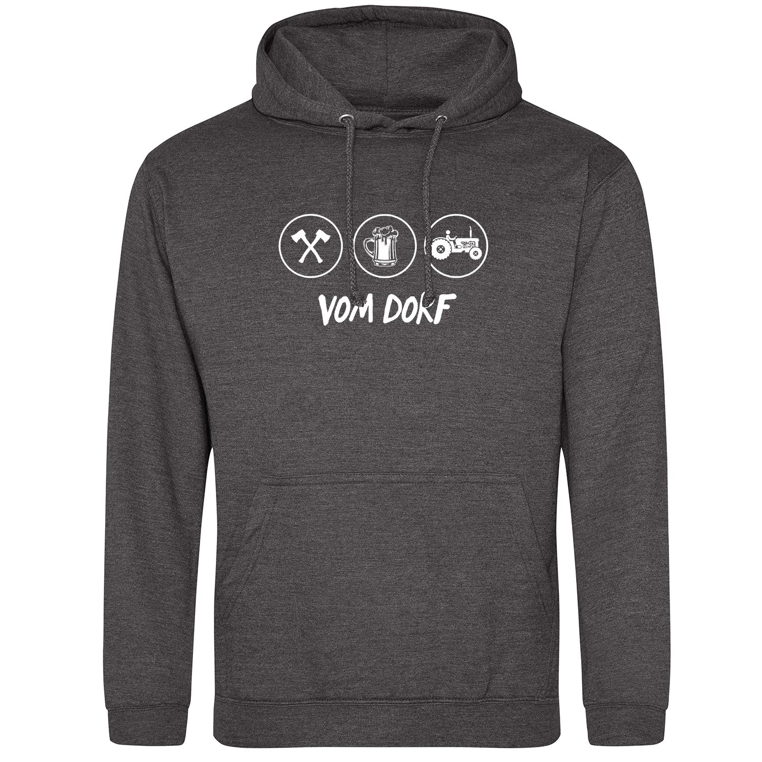 Vom Dorf Hoodie - Datschi Trachten