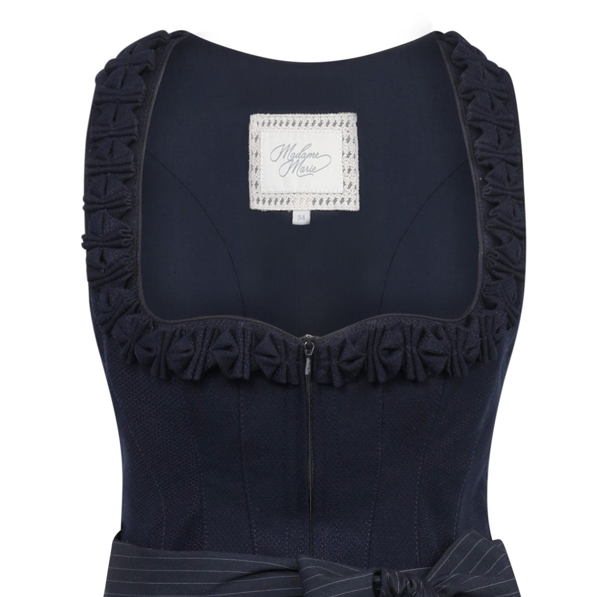 Madame Marie Dirndl Elynara Midnight Reißverschluss 75cm