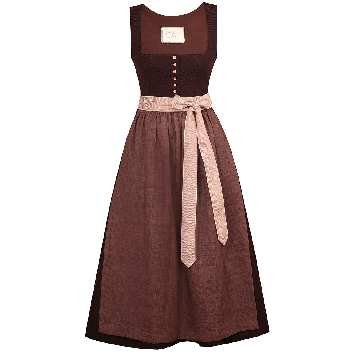 Madame Marie Dirndl Thessara Schoko Traube 75cm - Datschi Trachten