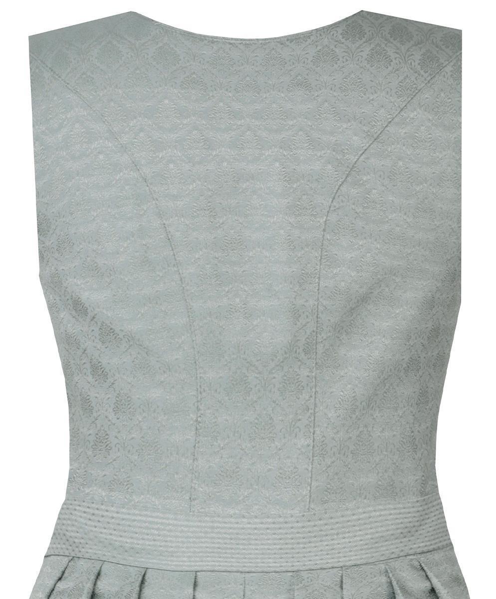 MarJo Dirndl Medlingen Gletscher/Mint Gerader Ausschnitt 70cm - Datschi Trachten