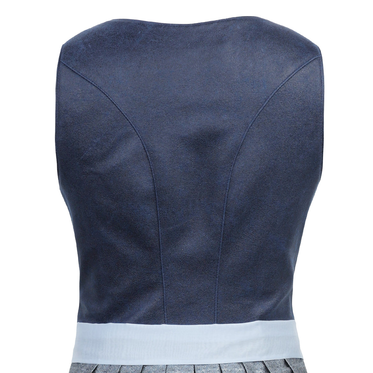 MarJo Dirndl Petershausen Vintage Blue-Himmelblau 70cm Reißverschluss