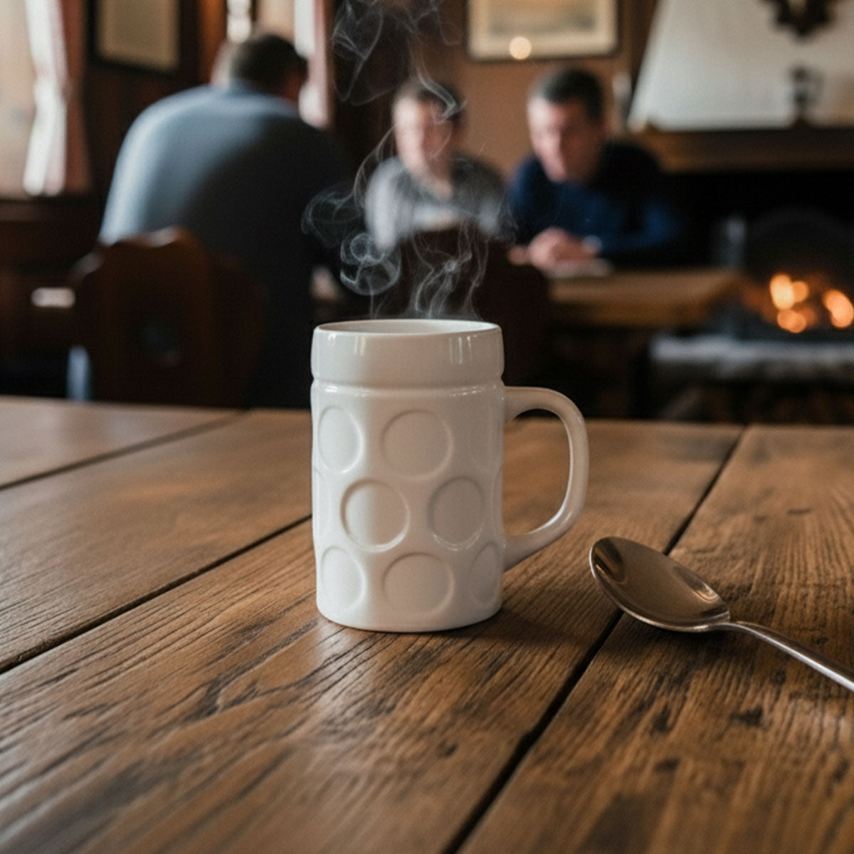 Maßkrug Espresso Kaffeetasse Weiß - Datschi Trachten