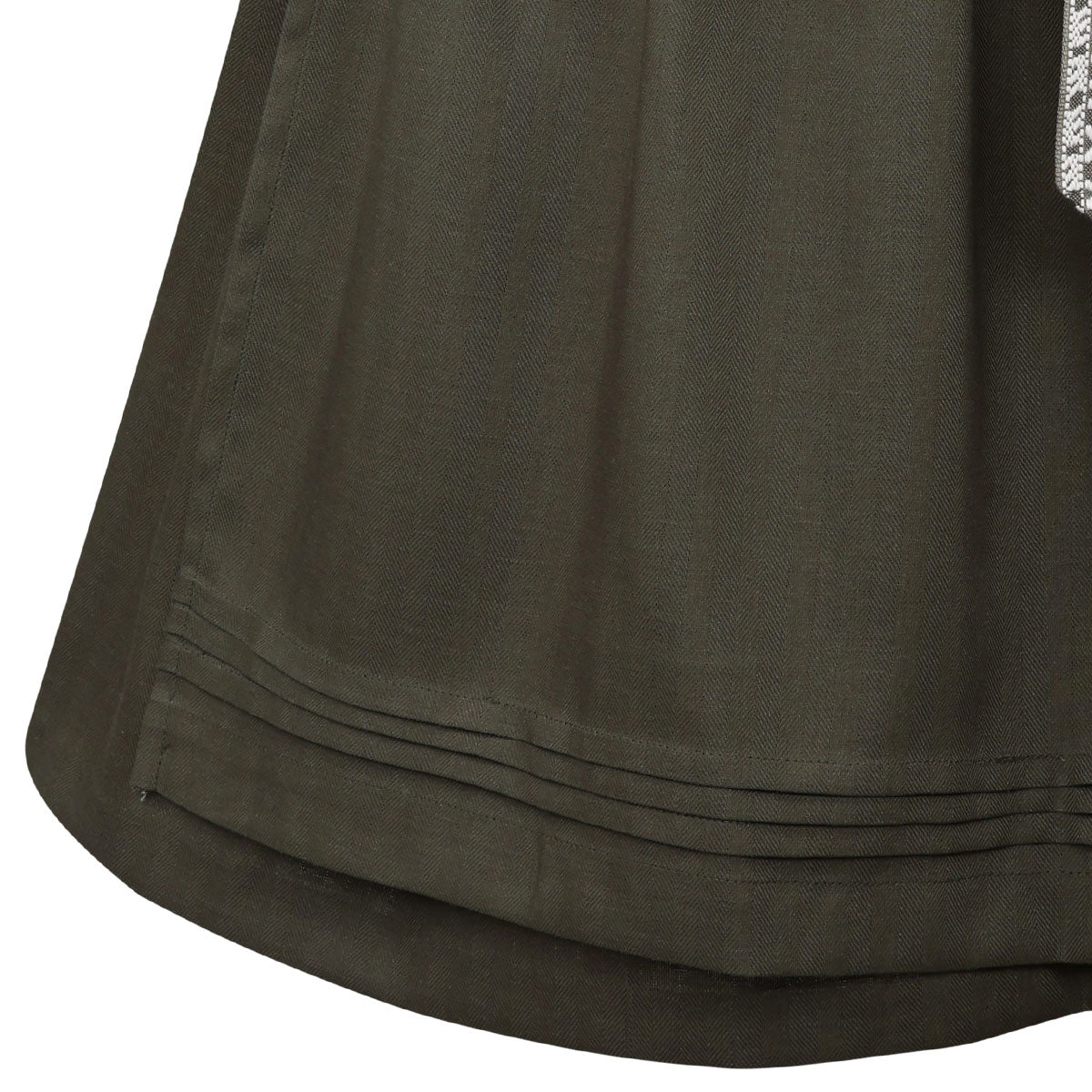 Teresa Bauer x MarJo Dirndl Forest Kiss 70 cm Moosgrün Reißverschluss Kollektion 2026