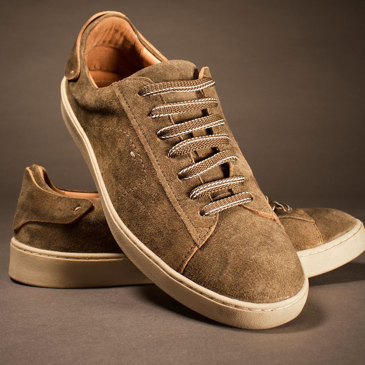 Bergheimer Trachtensneaker Doni Braun - Datschi Trachten