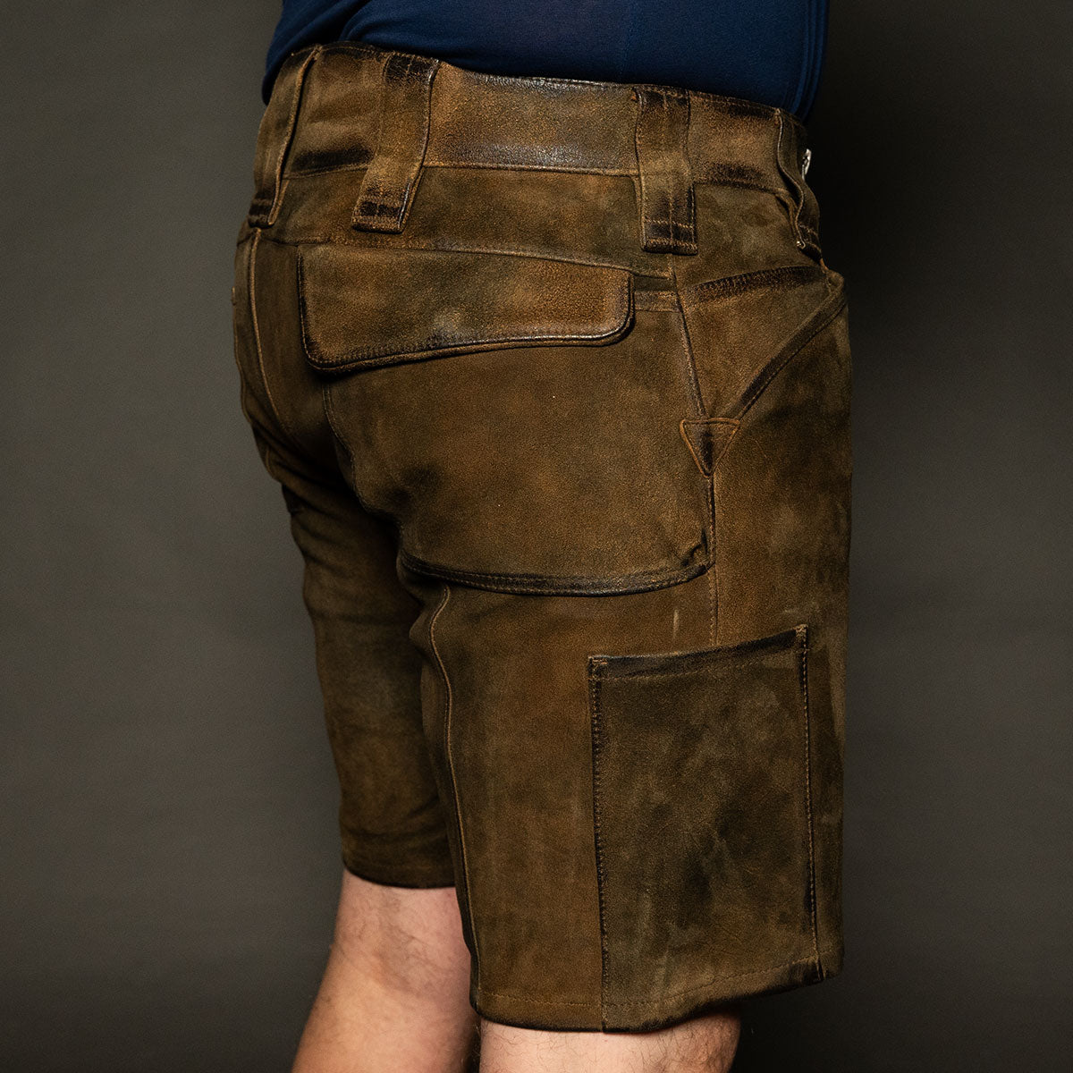 Datschi Trachten Zunft Lederhose Richtfest Braun - Datschi Trachten