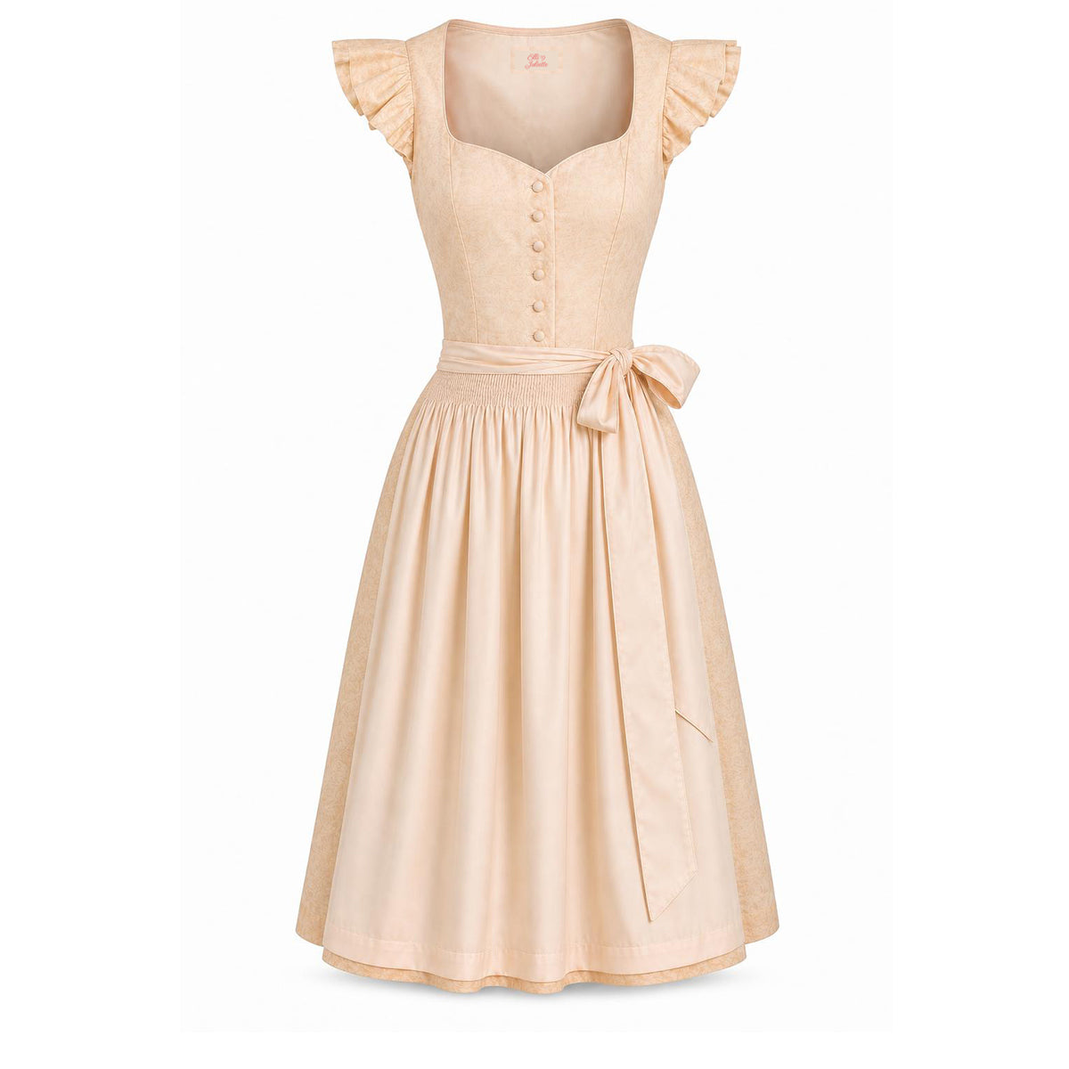 Elegantes Elli & Juliette Trachten Dirndl mit Flügelärmeln