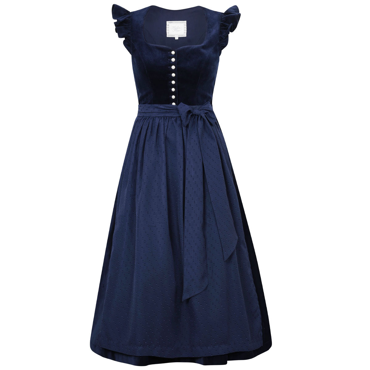 Madame Marie Dirndl Soralyn Dark Night Flügelarm 75cm - Datschi Trachten