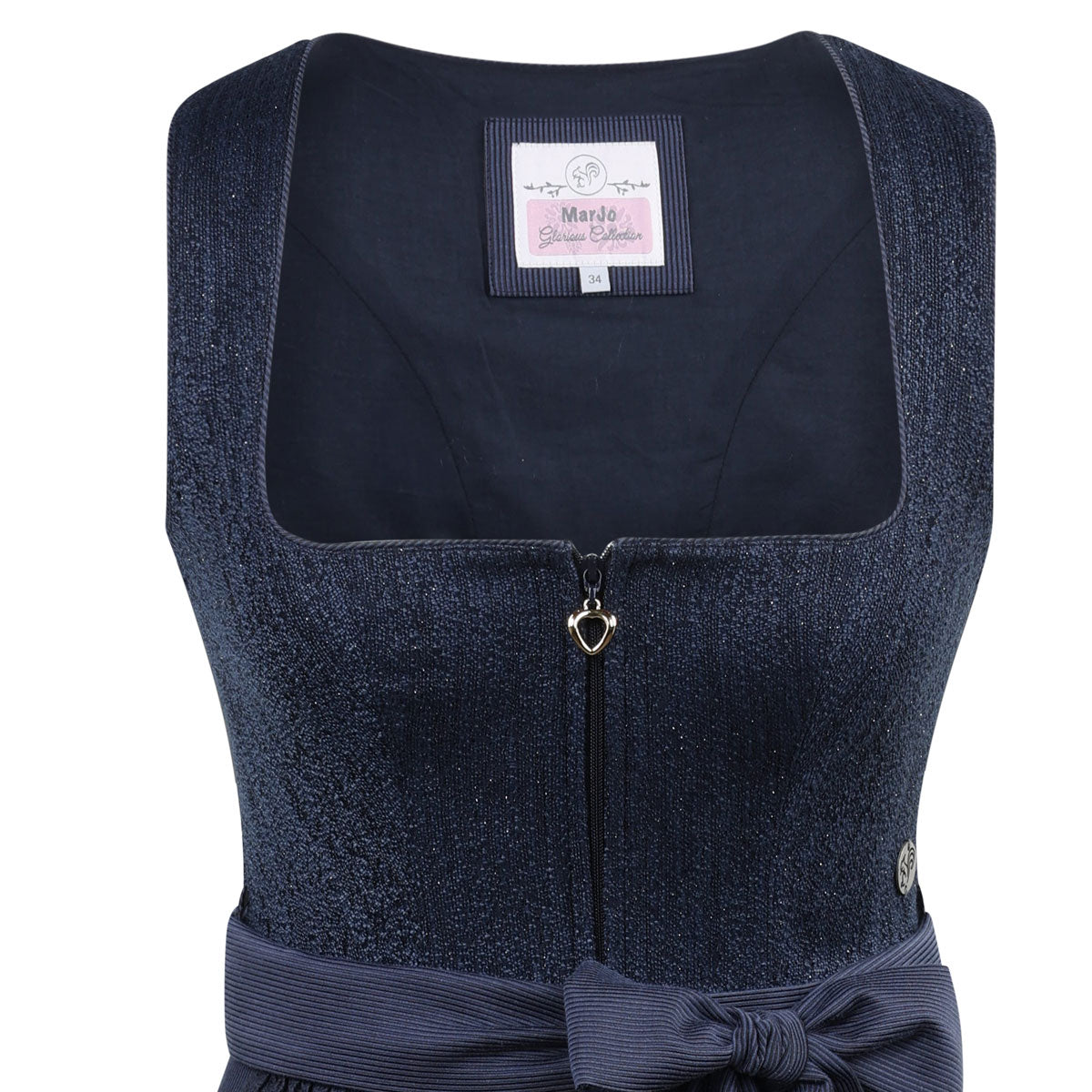 MarJo Dirndl EbersteinTinte Samtmeider 70 cm - Datschi Trachten