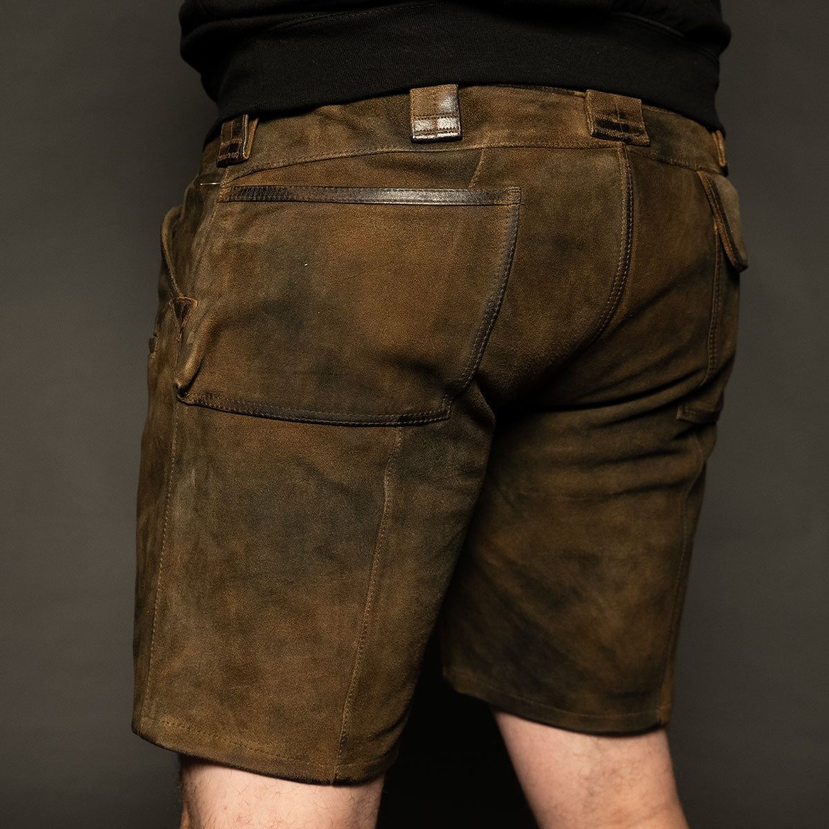 Datschi Trachten Zunft Lederhose Richtfest Braun - Datschi Trachten
