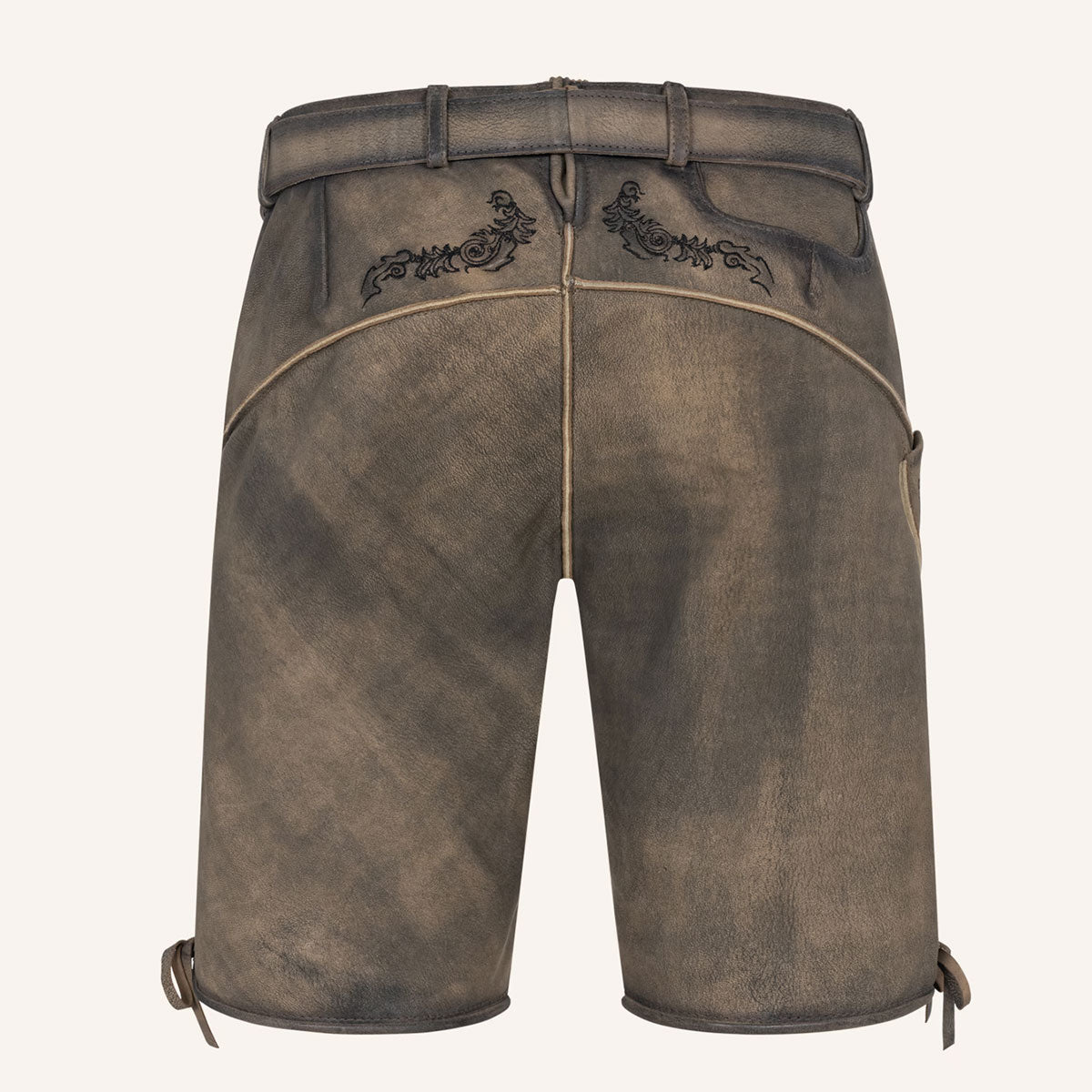 Krüger Lederhose Lebenslang mit Gürtel Tream Kollektion 2026