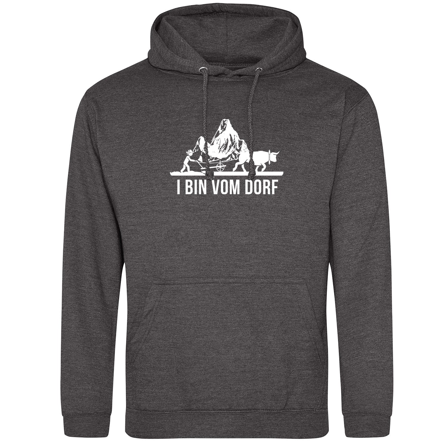I bin vom Dorf Hoodie - Datschi Trachten