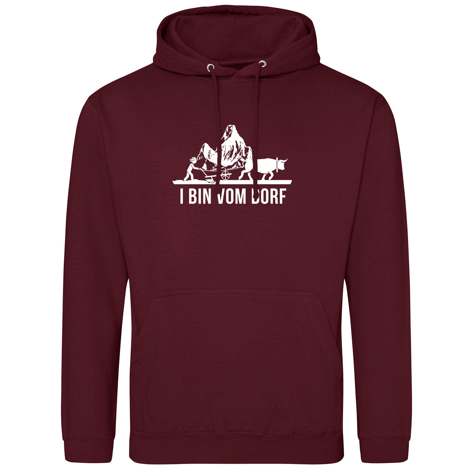I bin vom Dorf Hoodie - Datschi Trachten