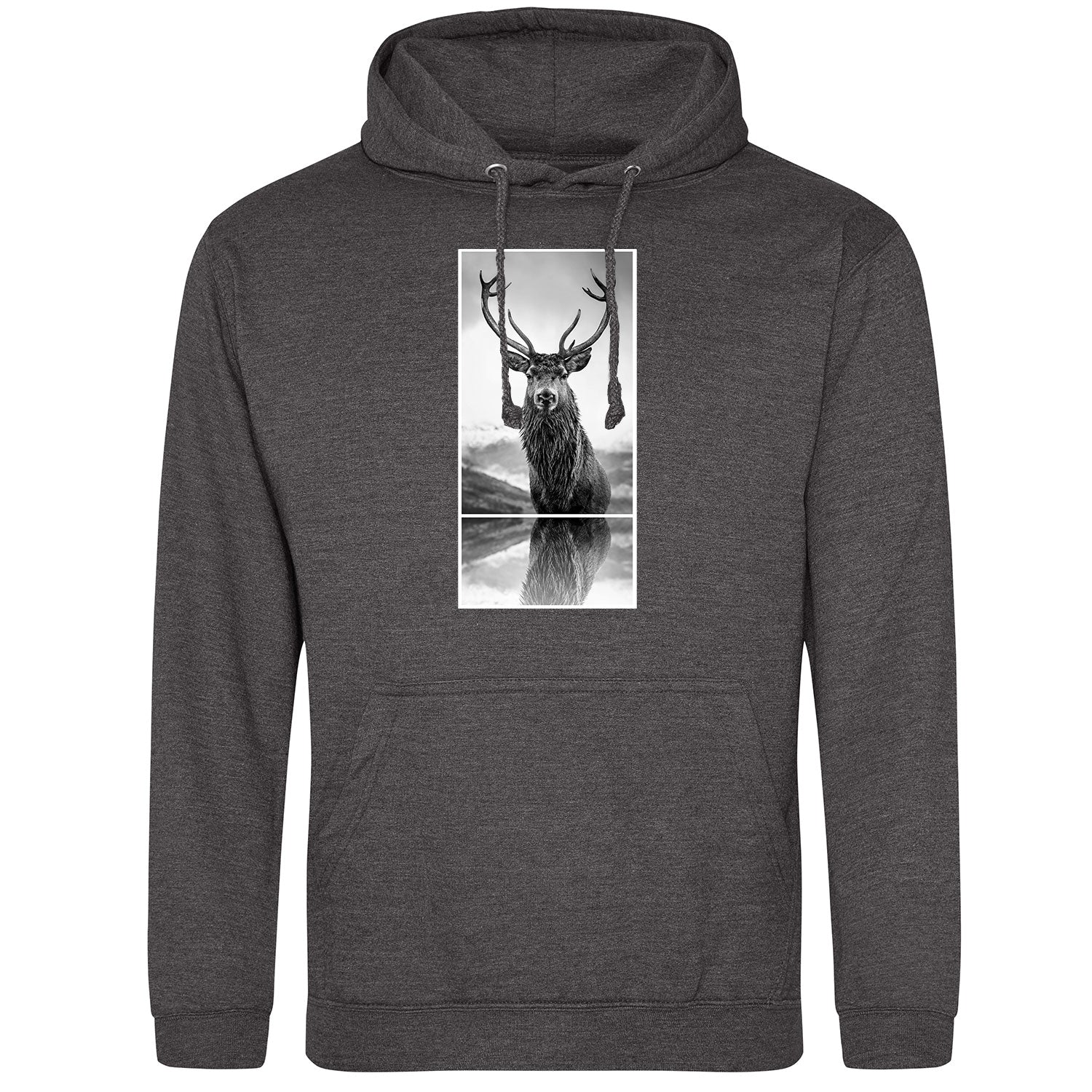 Trachtenhoodie Hirsch - Datschi Trachten