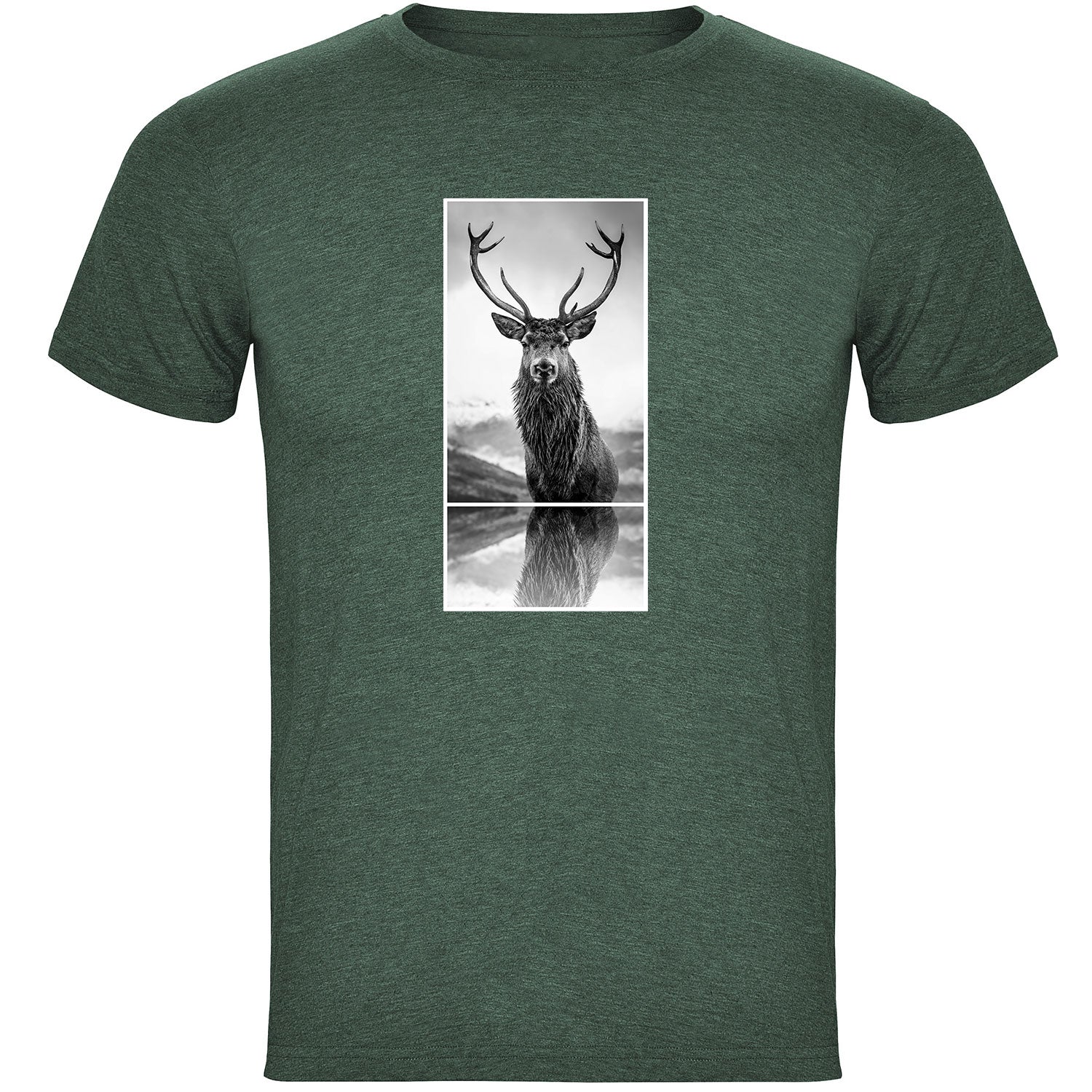 Hirsch Herren Tshirt - Datschi Trachten
