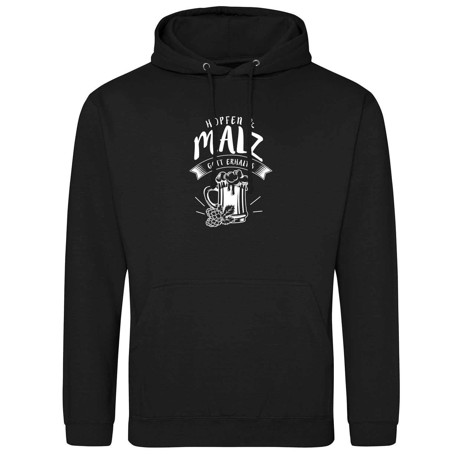 Hopfen und Malz Hoodie - Datschi Trachten