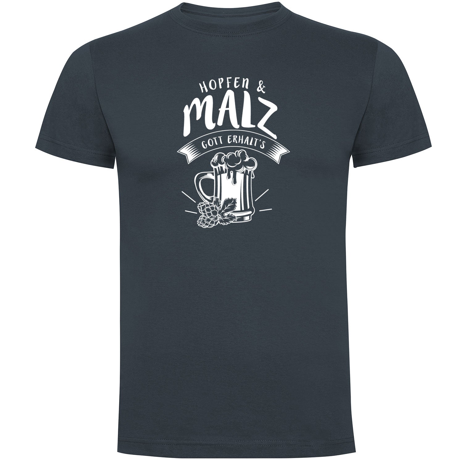 Hopfen und Malz Herren T-shirt - Datschi Trachten