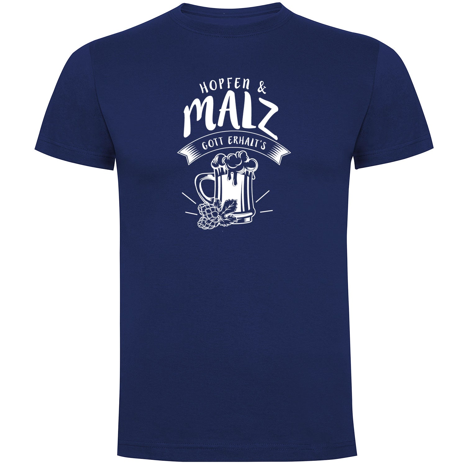 Hopfen und Malz Herren T-shirt - Datschi Trachten