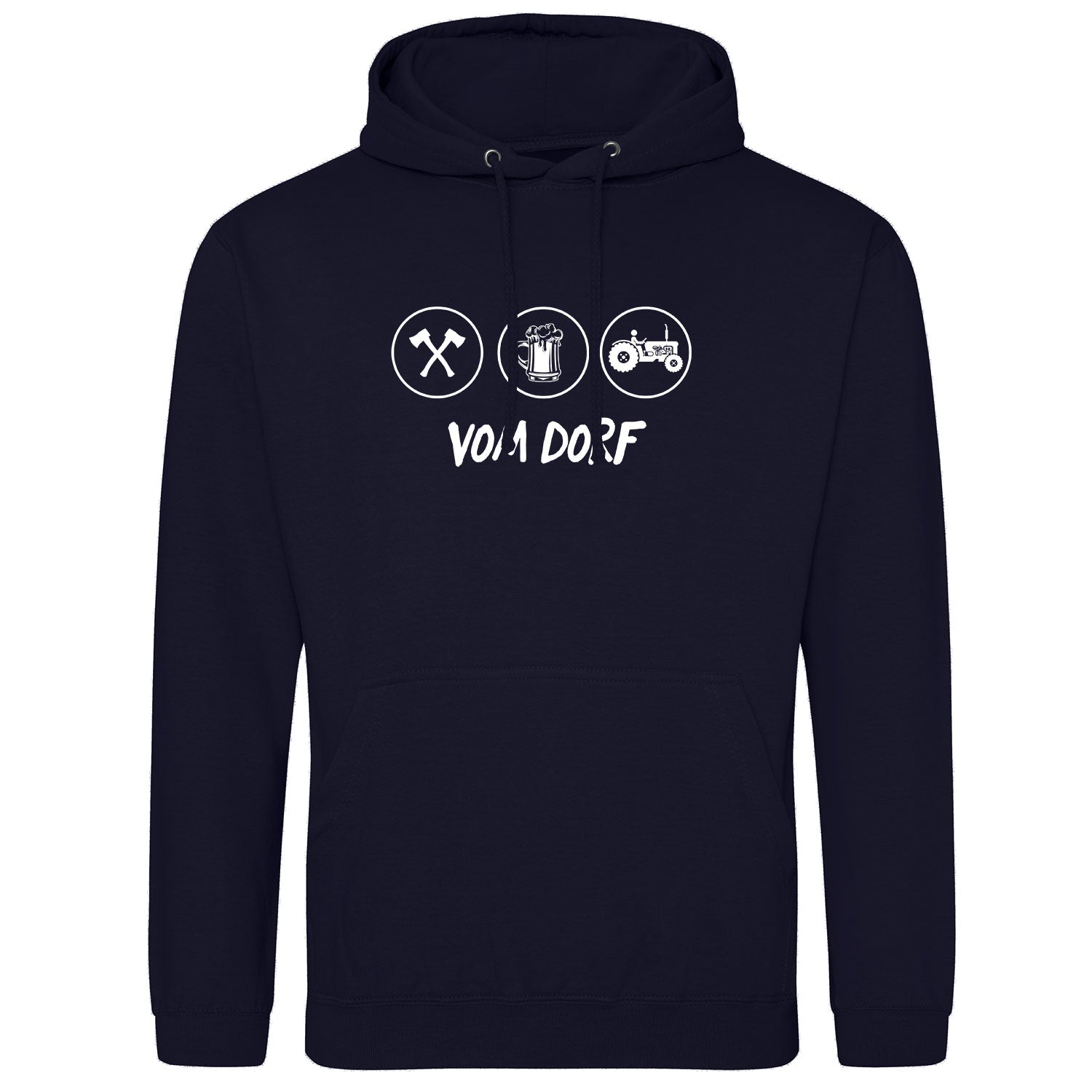 Vom Dorf Hoodie - Datschi Trachten