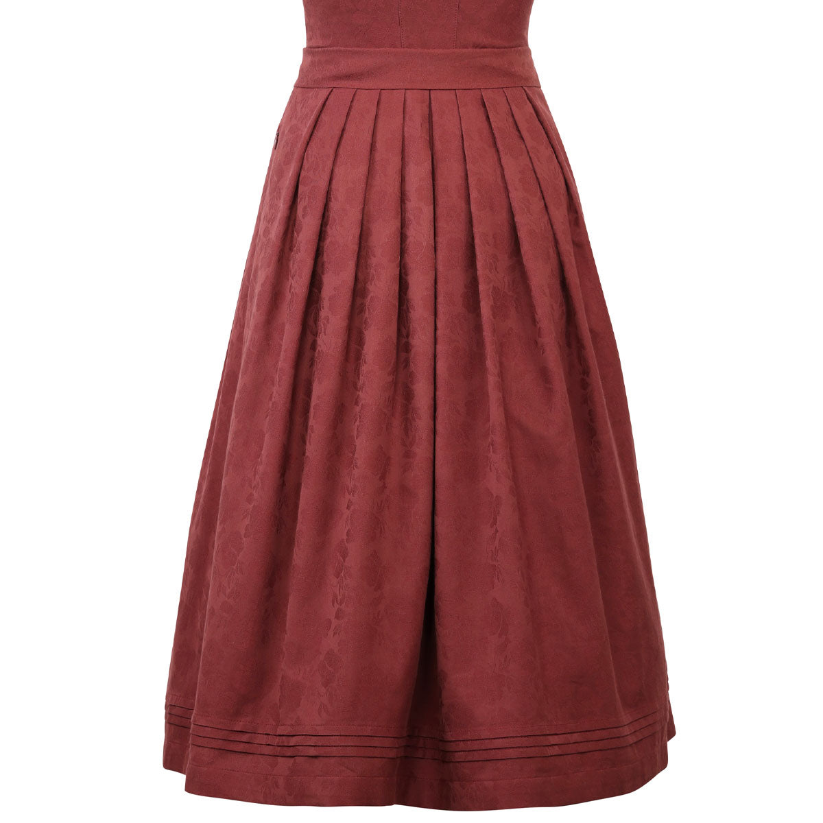 MarJo Dirndl Hochleiten Henna Gerader Ausschnitt 75cm