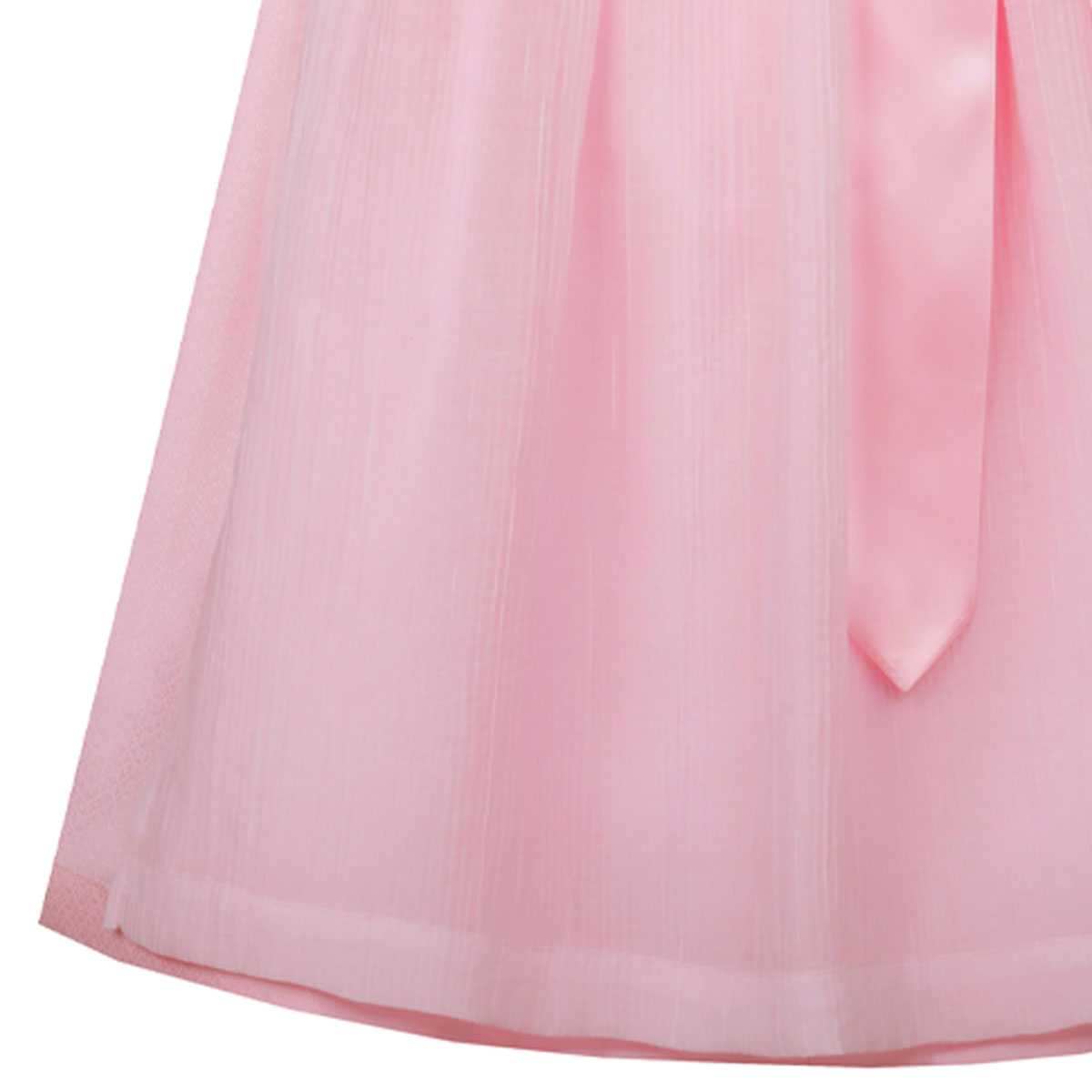 MarJo Dirndl Hofstetten Puderrosa Reißverschluss 65 cm - Datschi Trachten