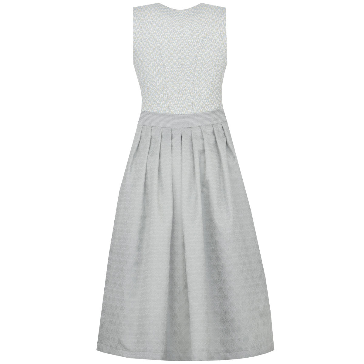 MarJo Dirndl Neuried Gletscher Reißverschluss 65 cm - Datschi Trachten