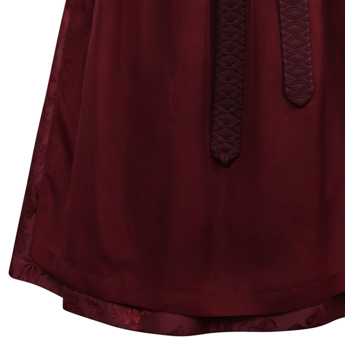 MarJo Dirndl Rabenstein Wine Froschgoscherl Samt 65cm