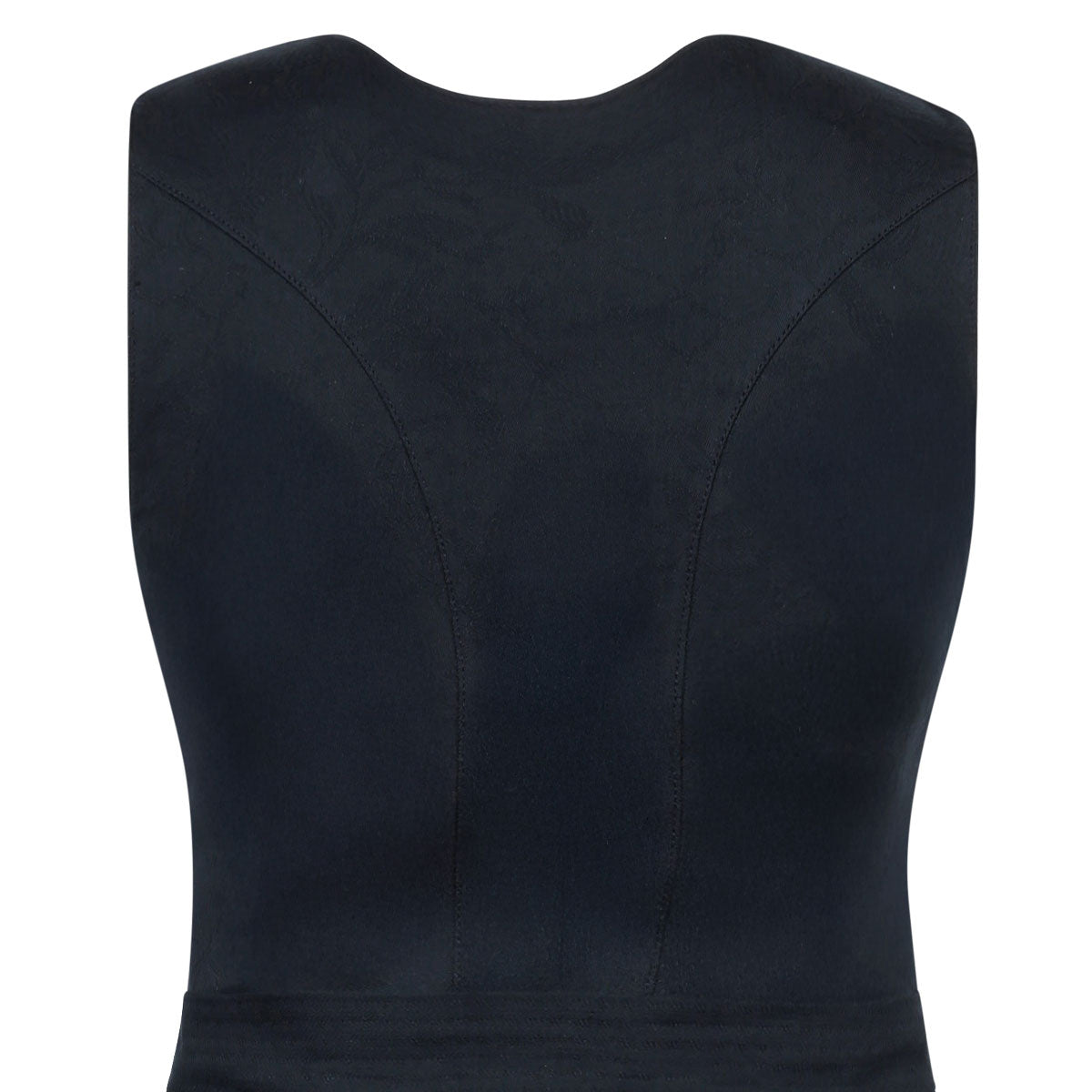 MarJo Dirndl Rosenau Midnight Gerader Ausschnitt Knöpfe 75cm