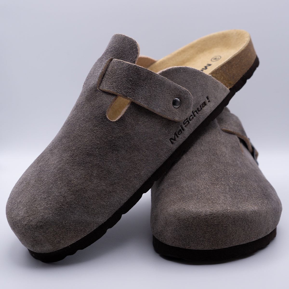 MeiSchua! Trachten Sandalen Leder Geschlossene Pantoletten - Datschi Trachten