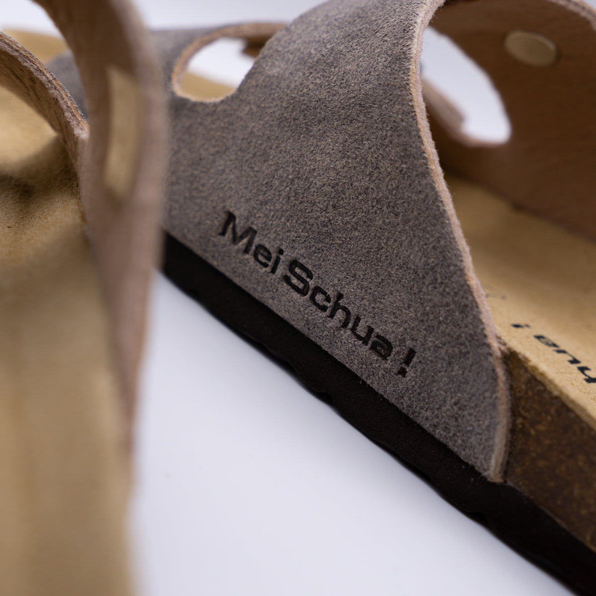 MeiSchua! Herren Trachten Sandalen Leder Pantoletten - Datschi Trachten