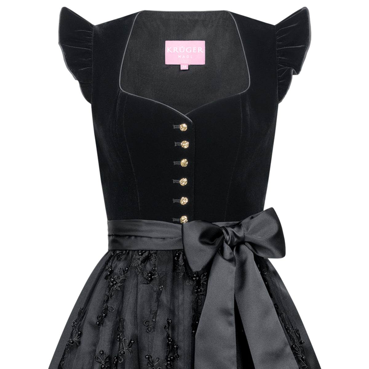 Melissa Naschenweng x Krüger Dirndl Midnight 60cm Kollektion 2026