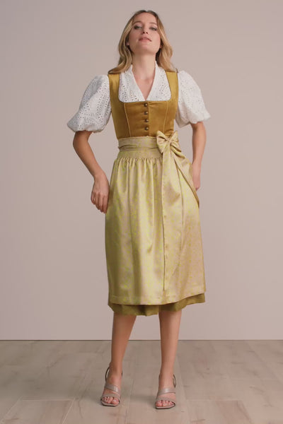 Krüger Dirndl Tuana Gold jetzt live erleben