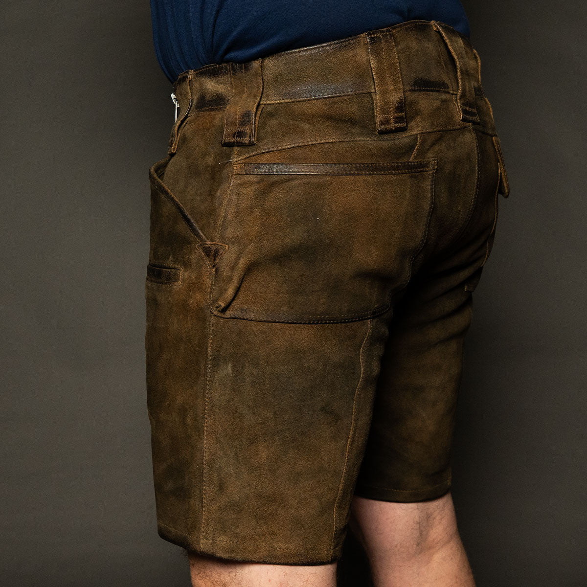 Datschi Trachten Zunft Lederhose Richtfest Braun - Datschi Trachten